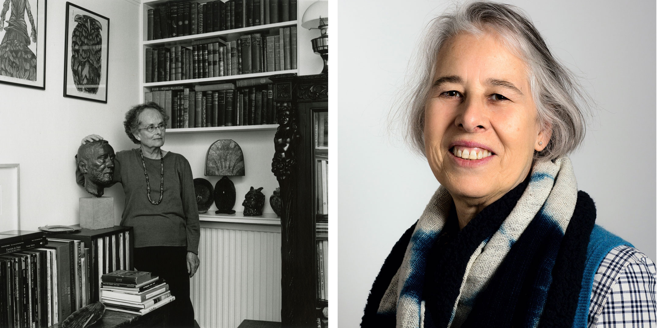 Ruth Fainlight and Emily Andersen.
