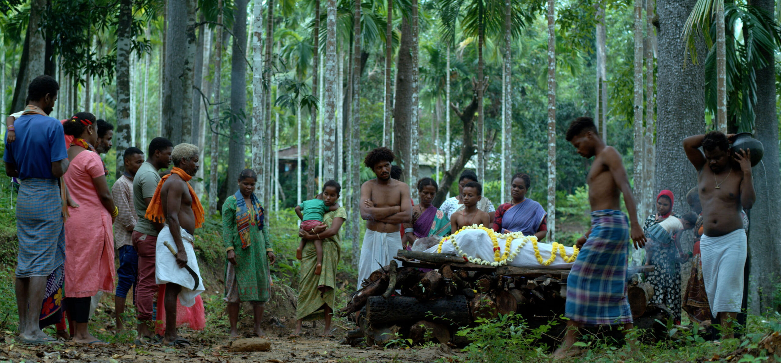 A film still from Rhythm of Dammam (2024), directed by Jayan K. Cherian.