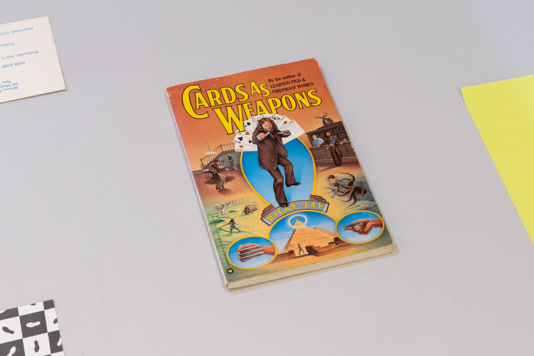 Ricky Jay, Cards As Weapons, 1977, Paperback Book