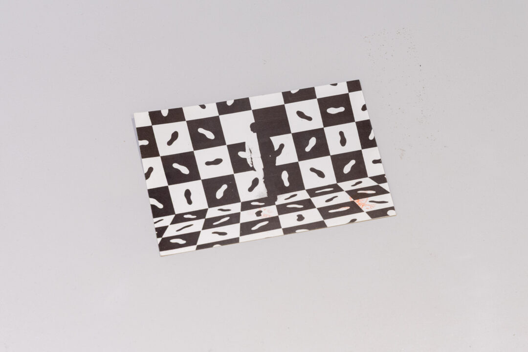 Stuart Sherman, Thirteenth Spectacle (Time), 1983, Invitation Card