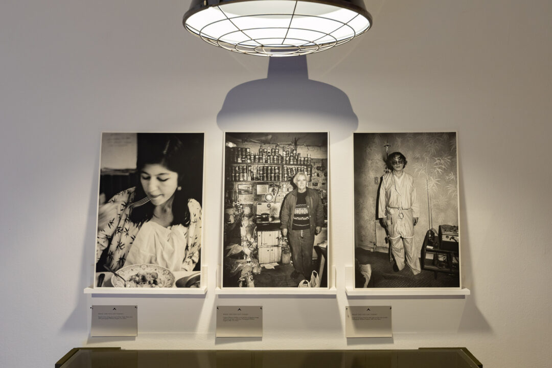 3 photographs as part of Sandra Cross's What Did You Eat Today project (1998-present)