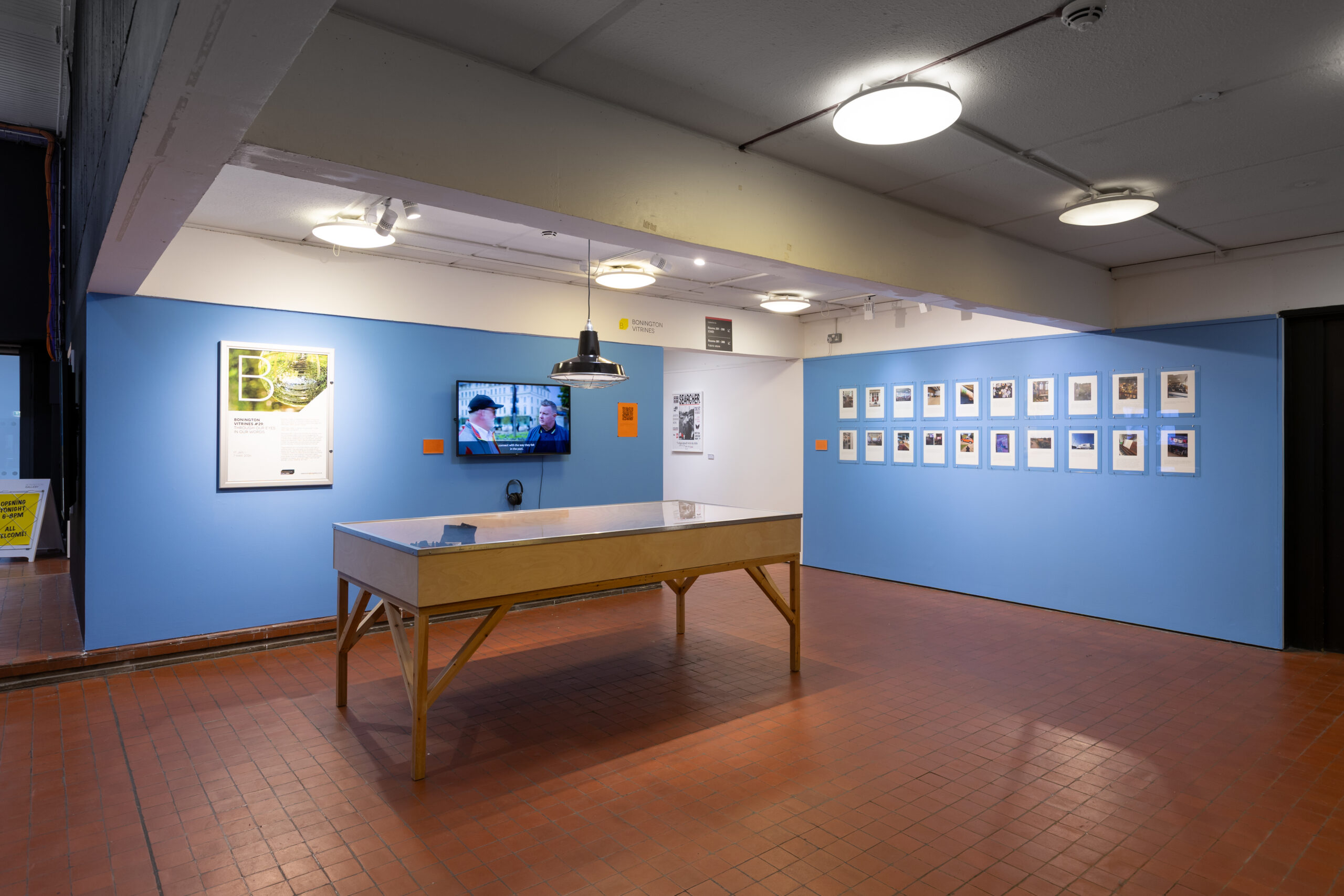 Installation view from Through Our Eyes, In Our Words.