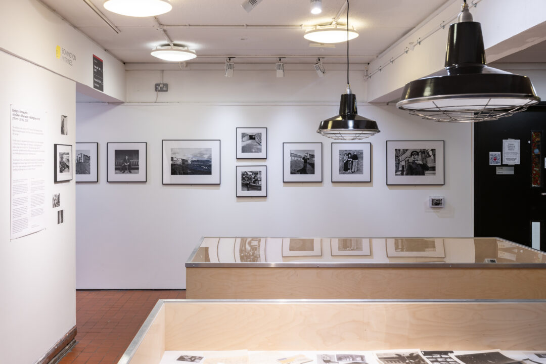 Installation view: John Dean, A Semester in Nottingham, 1976