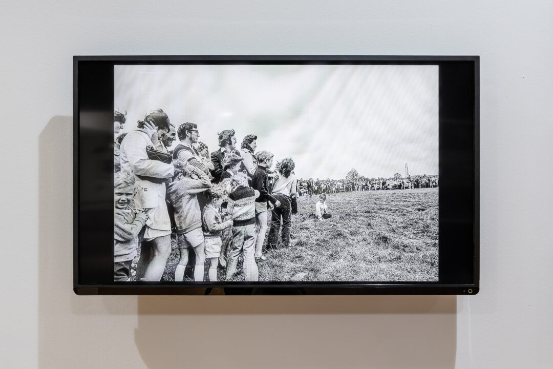 Installation view: John Dean, A Semester in Nottingham, 1976